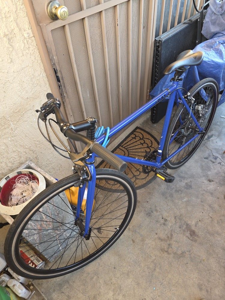 Golden Velo 7 Urban Commuter Bike Blue
