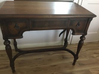 Vintage White Royal Sewing Machine With Cabinet From The 1930s