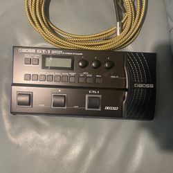 Boss Gt-1 Guitar Effects Processor 