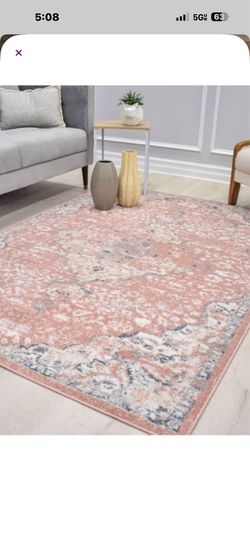 Gunson Vintage Pink Amaranth Area Rug , 7’x9’