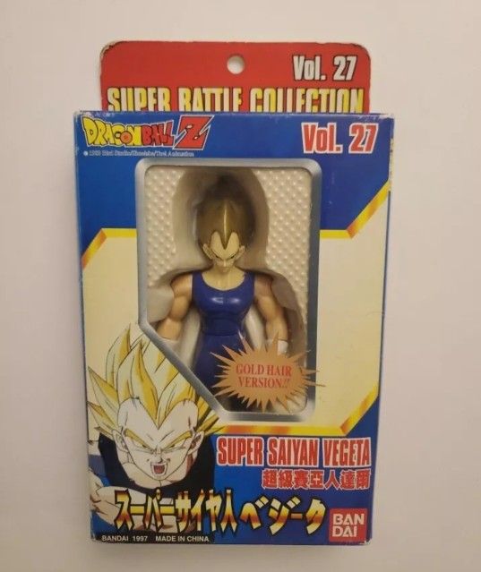 Bandai Dragon Ball Z Super Battle Collection Vol. 27 Super Saiyan Vegeta 1997

