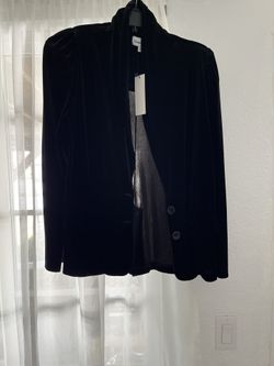 Velvet Stretch Jacket New-XL Blk