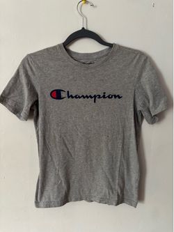 Champion Grey Logo T-Shirt