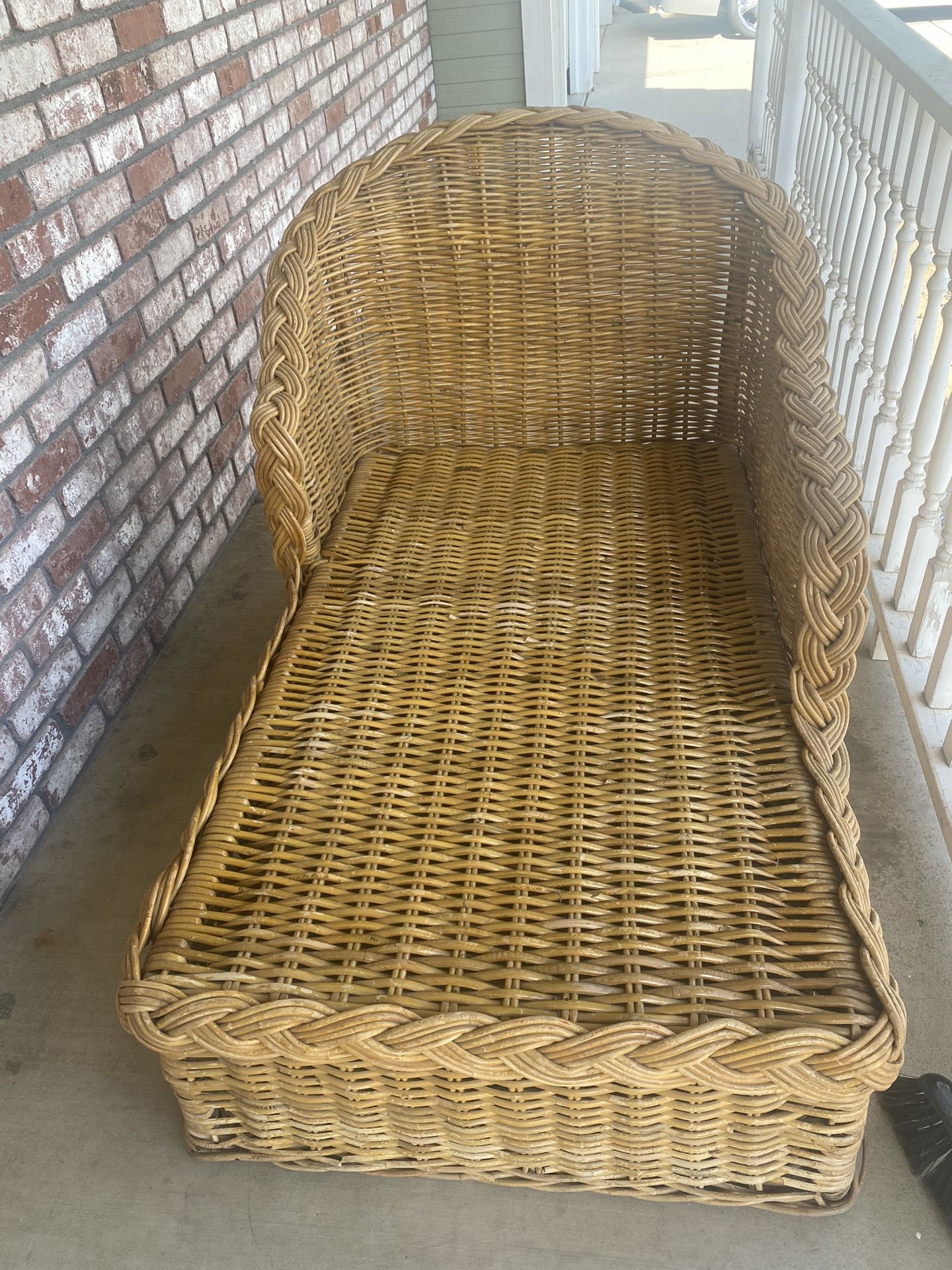 Wicker chair