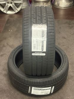 255/35/20 new tires Royal Black only two tires