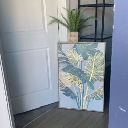 Wall Decor And Plant