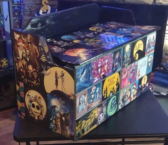 The Nightmare Before Christmas Toy box Chest Storage Trunk