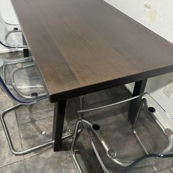Dining Table Chairs Set 