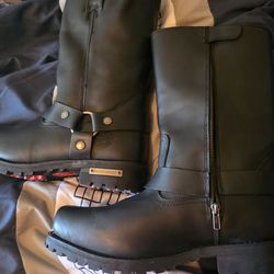 Milwaukee biker boots