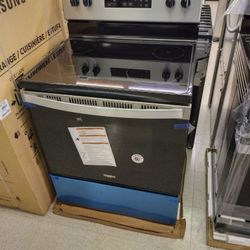 WHIRLPOOL ELECTRIC STOVE OPEN BOX ITEM BDK