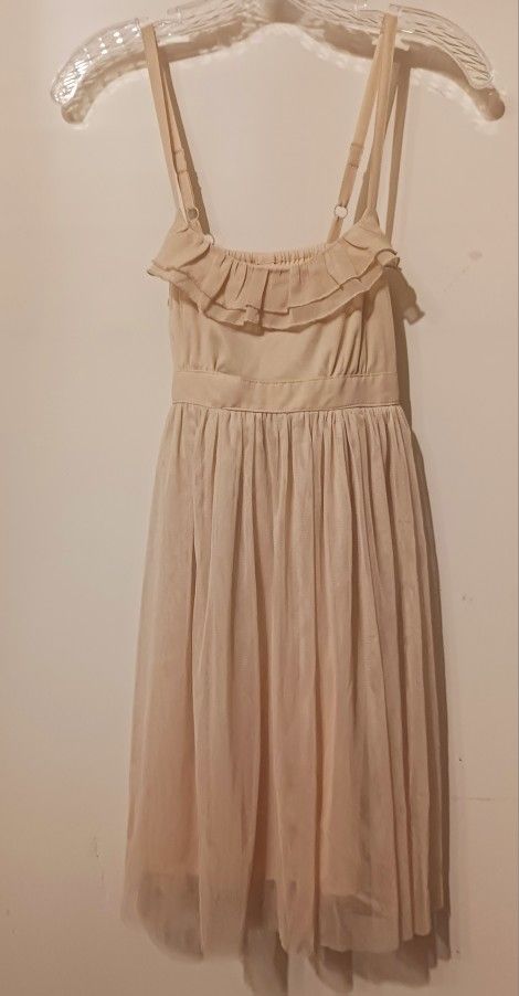 Xhilaration Women's Beige Sundress Medium