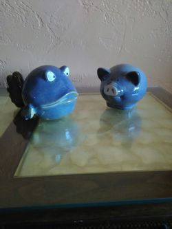 Fish and Pig decoration