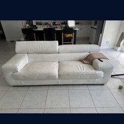 Italian Leather Couch