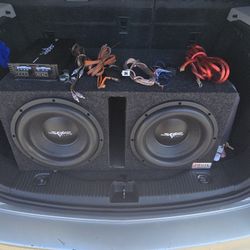 2- 12inch Skar Sub Woofers