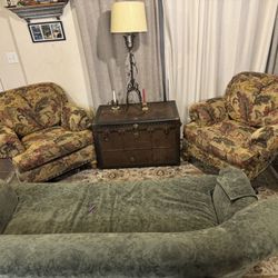 Two Oversized Chairs  
