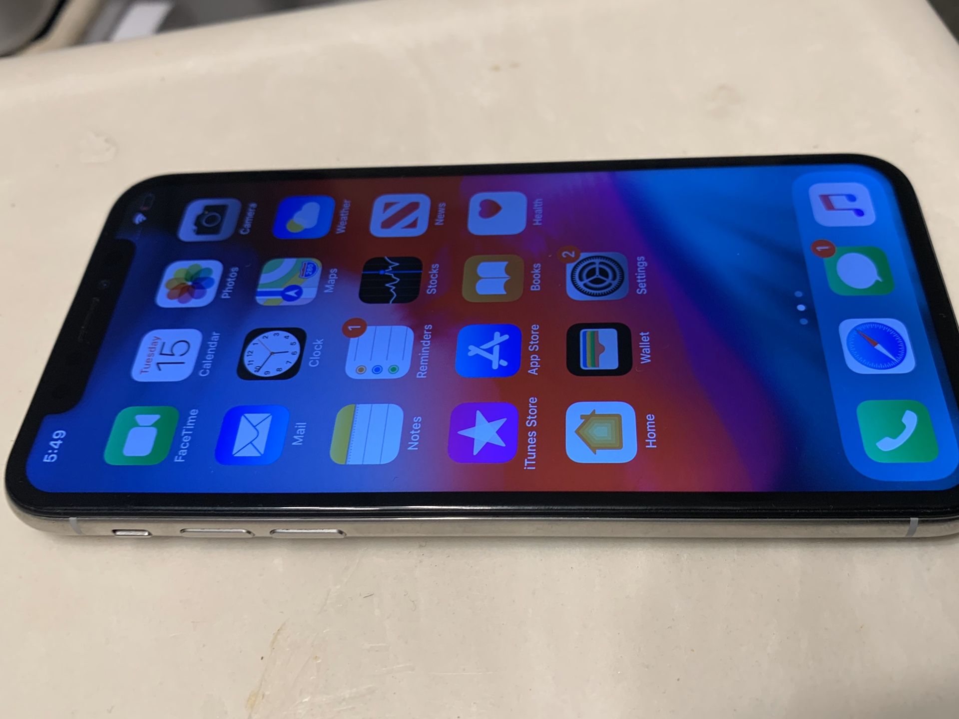 Unlocked IPhone X 250 GB