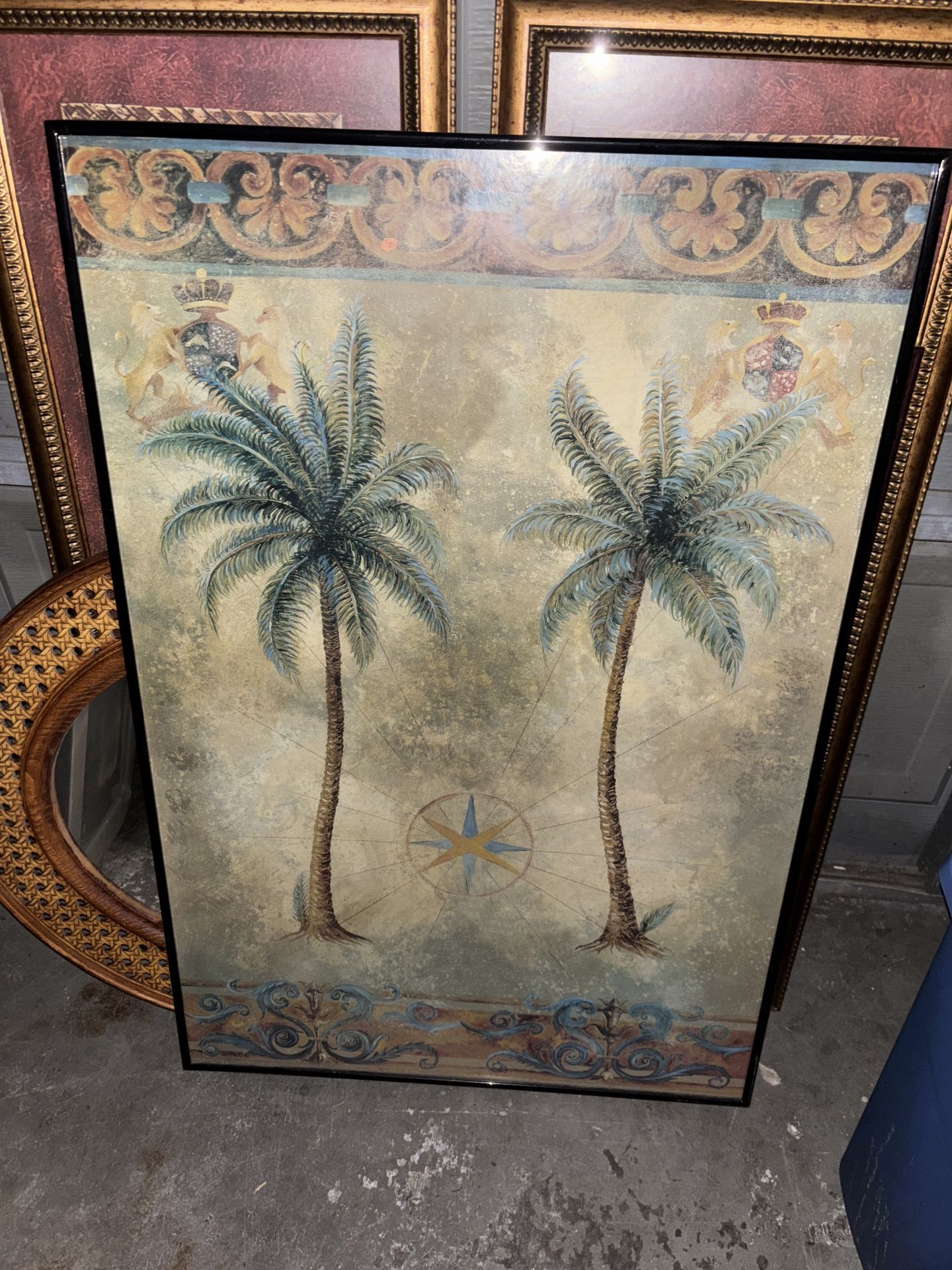 Tropical trees, picture, heavy duty, good quality