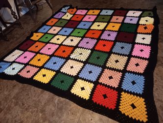 Multicolored  Queen Size Quilt