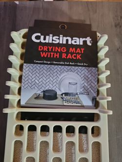 10) Drying Mat with rack