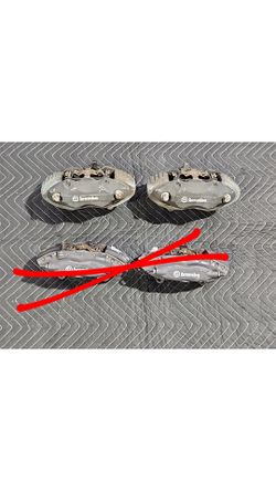Dodge Charger/Challenger/300 Front 4 Piston Brembo Calipers