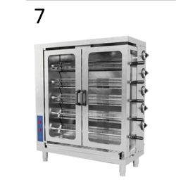Asador de pollo de gas