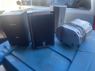 Speakers, $4 A Pair Or $7 For All