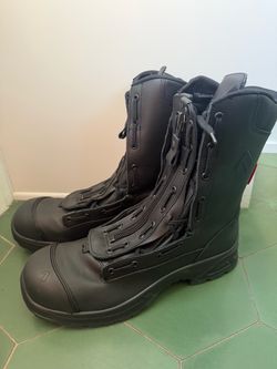 New Haix Firefighter Station Boots 12 Wide