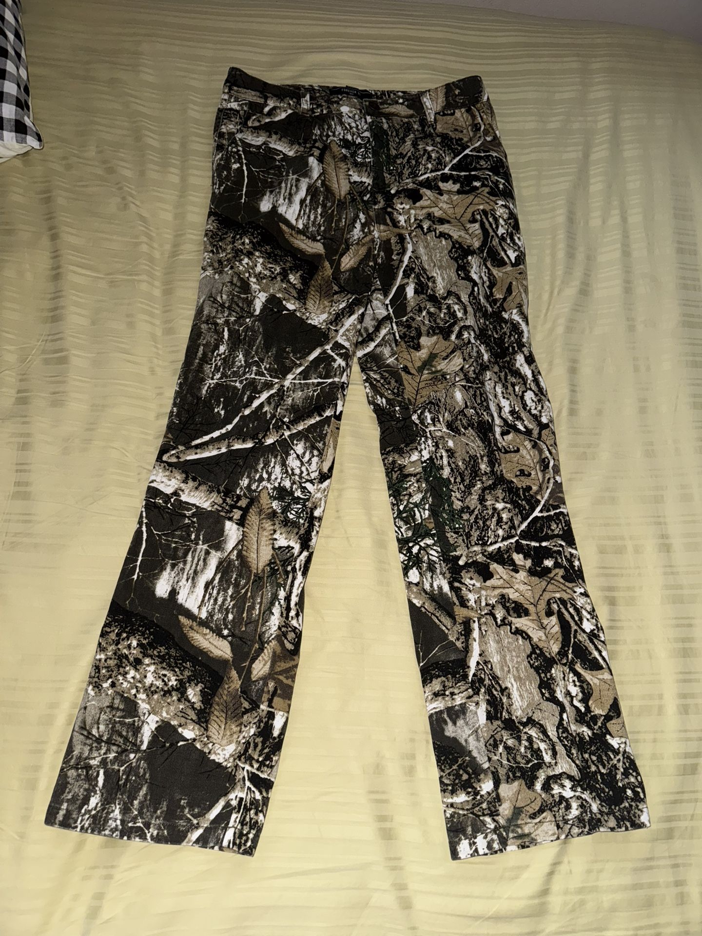 Forever 21 Camo Jeans
