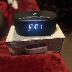 Alarm clock with charging/speaker