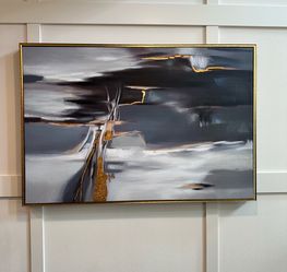 Abstract 48 x 60 Framed Artwork