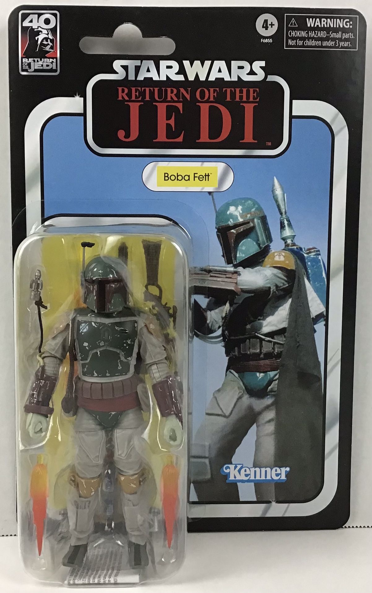 Star Wars: Return of the Jedi The Black Series Boba Fett Kids Toy Action Figure 6” NEW 
