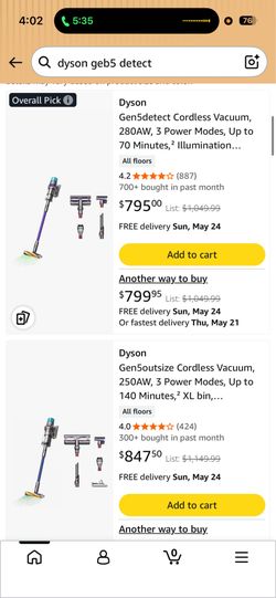 Dyson gen 5