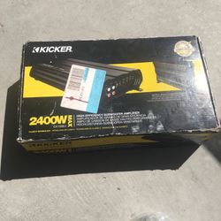 Kicker 1200 Watts Amp