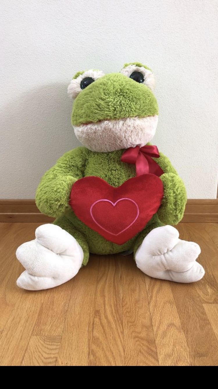 20 inch very soft plush frog