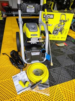 RYOBI 3000 PSI 1.1 GPM Electric Pressure Washer. Brand New