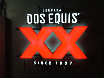 Dos Equis sign