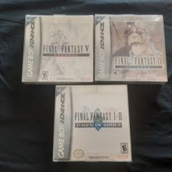 Nintendo Gameboy Advance - Final Fantasy 3 Game CIB Bundle