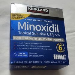 Kirkland Minoxidil Extra Strength For Men Topical Solution 5%