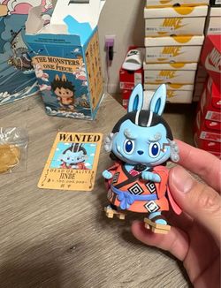 100% AUTHENTIC POP MART Labubu The Monsters × One Piece Series Figure - JINBE