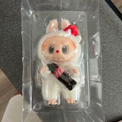 Labubu Holding Coke Bottle 