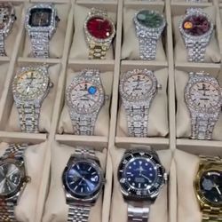 Men’s Luxury Watches Real Moisanite 