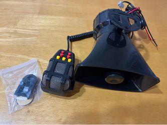 7-Tone PA Speaker & Siren System