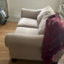 Sofa Couch With Love Seat 