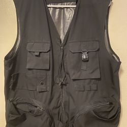 🔥 New Victorious Black Utility Vest – Urban Streetwear Fit