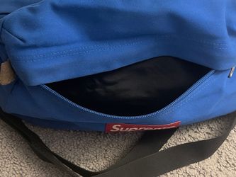 Supreme x Sunbrella 09' Shoulder Bag Royal Blue Purse Classic for