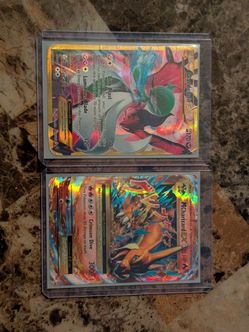 Damaged pokemon cards