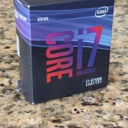 Intel i7 9700k | 12 mb Cache Gaming Processor CPU