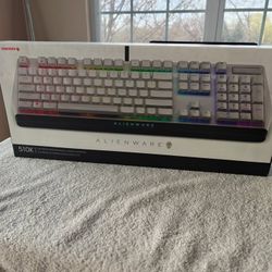 Alienware Low Profile RGB Mechanical Gaming Keyboard - AW510K - Lunar Light - BNIB