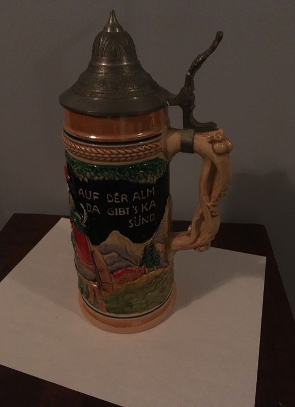 Vintage Beer Stein 1Lt