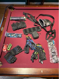 Miscellaneous paintball gear